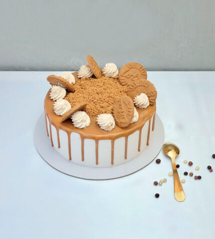 Lotus Cake - Cakes & Dessert Bars - Caramelized Biscuit - Creamy Frosting
