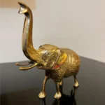 Handcrafted Brass Elephant Figurine