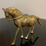 Handcrafted Brass Horse Figurine