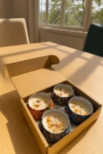 Decorative Floral Scented Tin Candles