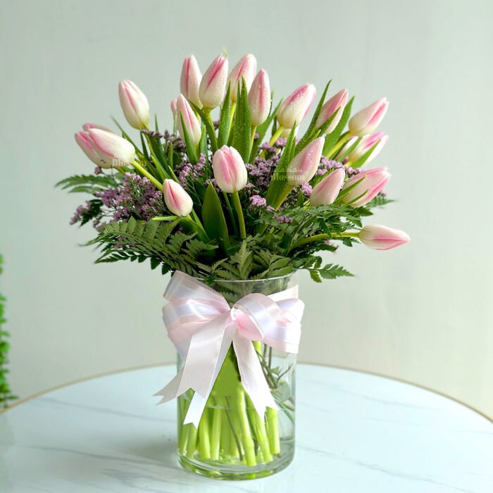 Tulips In a Vase