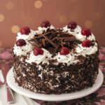 Classic Vegan Black Forest Chocolate Cake for Celebrations, Gifting and Guilt Free Indulgence