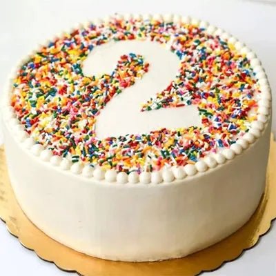 Sponge Chocolate & Vanilla Cake