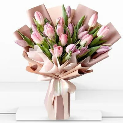 Pink Tulips – 20 Stems