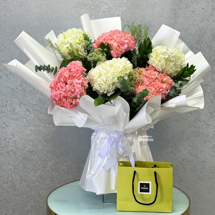 Hydrangeas with Patchi 250gm Mix