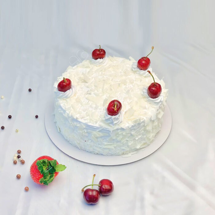 White Forest Cake