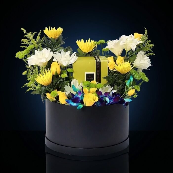 Floral Patchi Arrangement, luxury same day gift delivery in Dubai